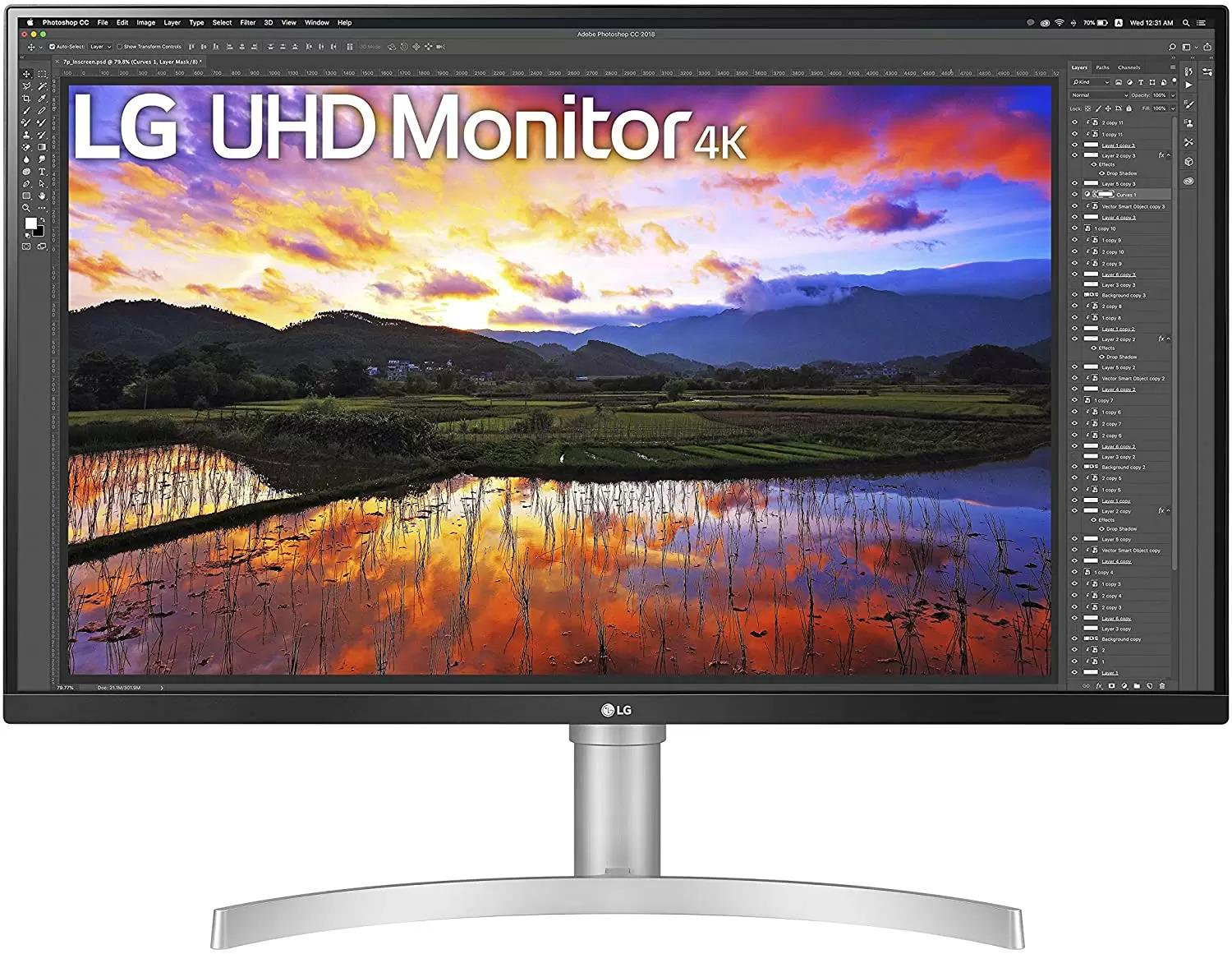32in LG 32UN650-W Ultrafine IPS Monitor for $399.99 Shipped