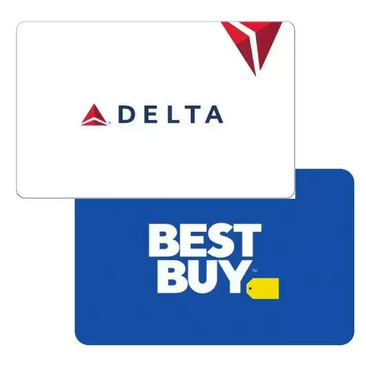 $500 Delta Air Lines Gift Card + $75 Best Buy Gift Card for $500