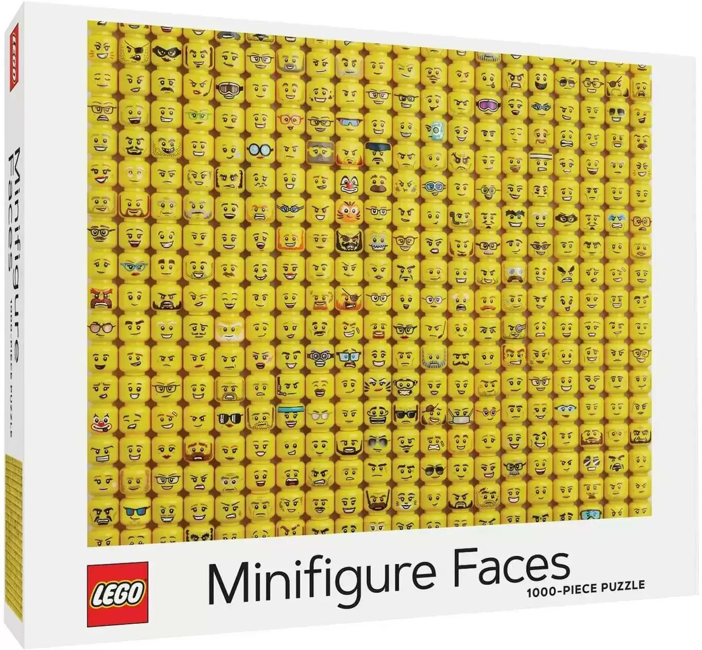 1000-Piece LEGO Minifigure Faces Jigsaw Puzzle for $8.49