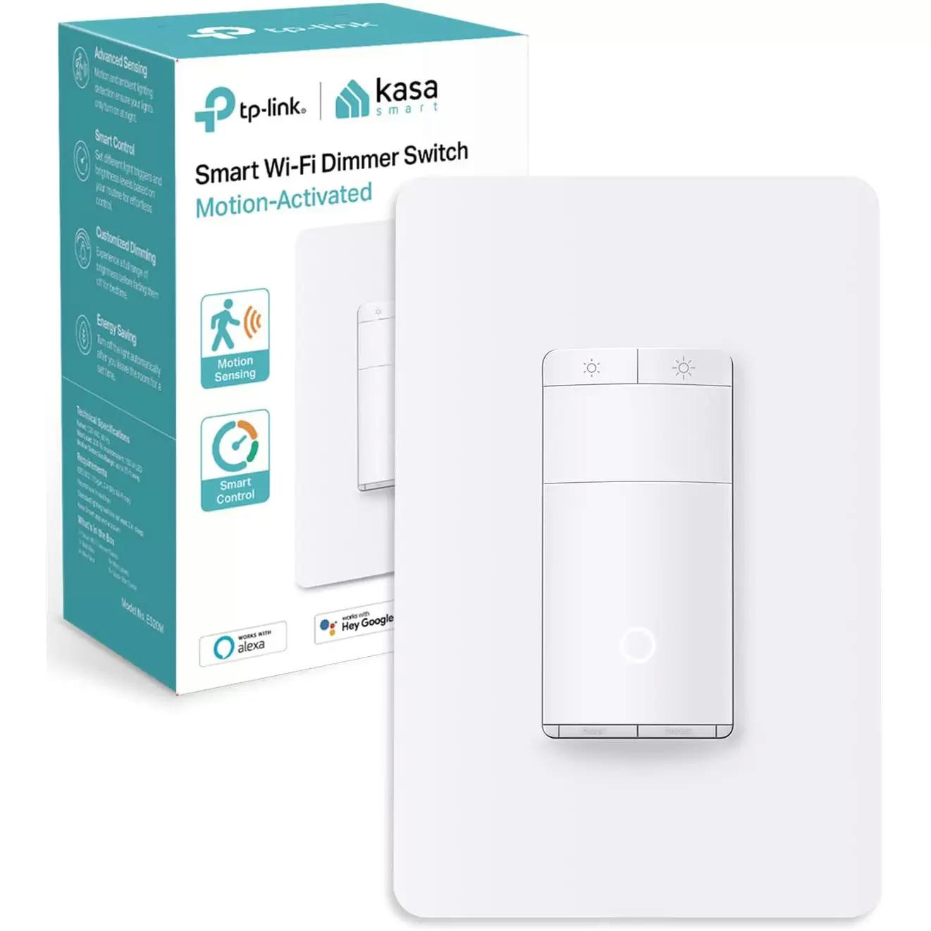 Kasa Smart Motion Sensor WiFi Dimmer Light Switch for $27.99 Shipped
