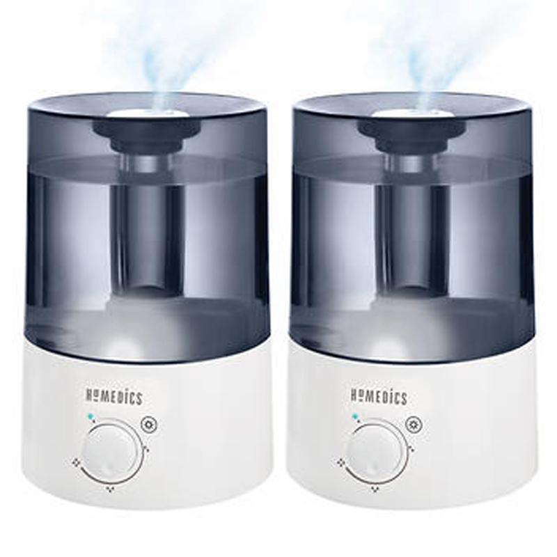 2 HoMedics TotalComfort Ultrasonic Cool Mist Humidifier for $49.99 Shipped