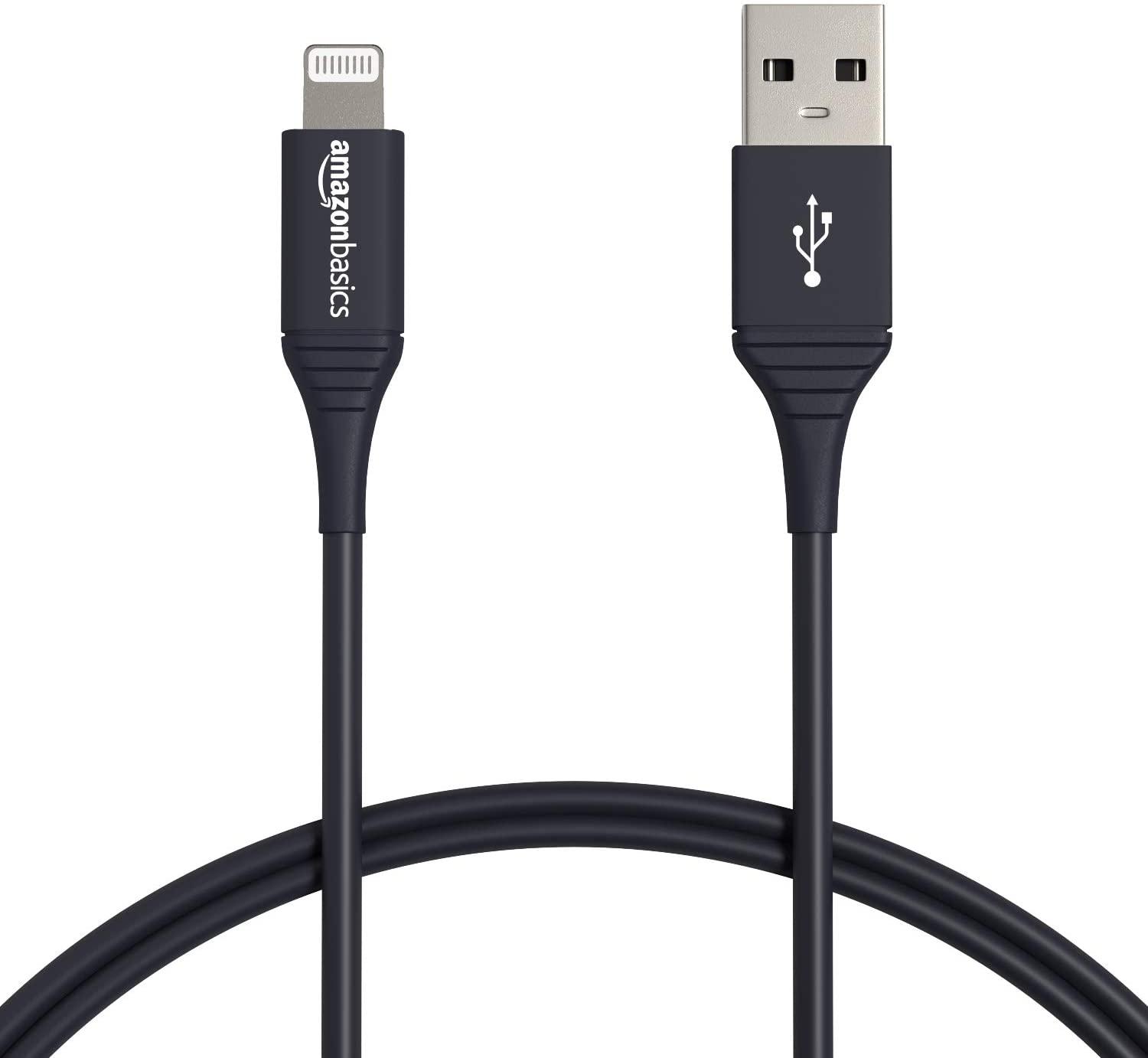 iPhone Amazon Basics USB-A to Lightning Charging Cable for $0.99