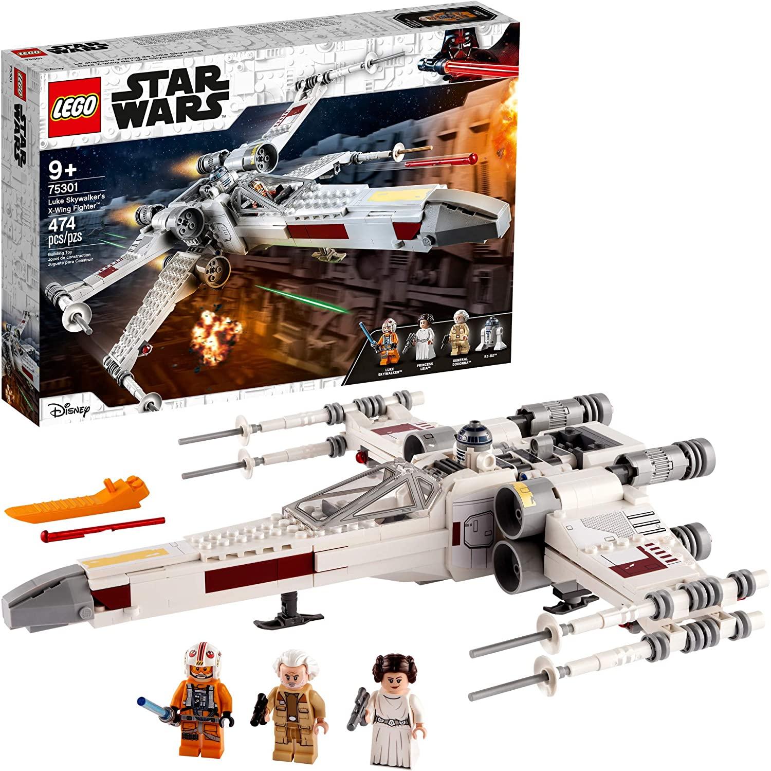 LEGO Star Wars Luke Skywalkers X-Wing Fighter for $40 Shipped