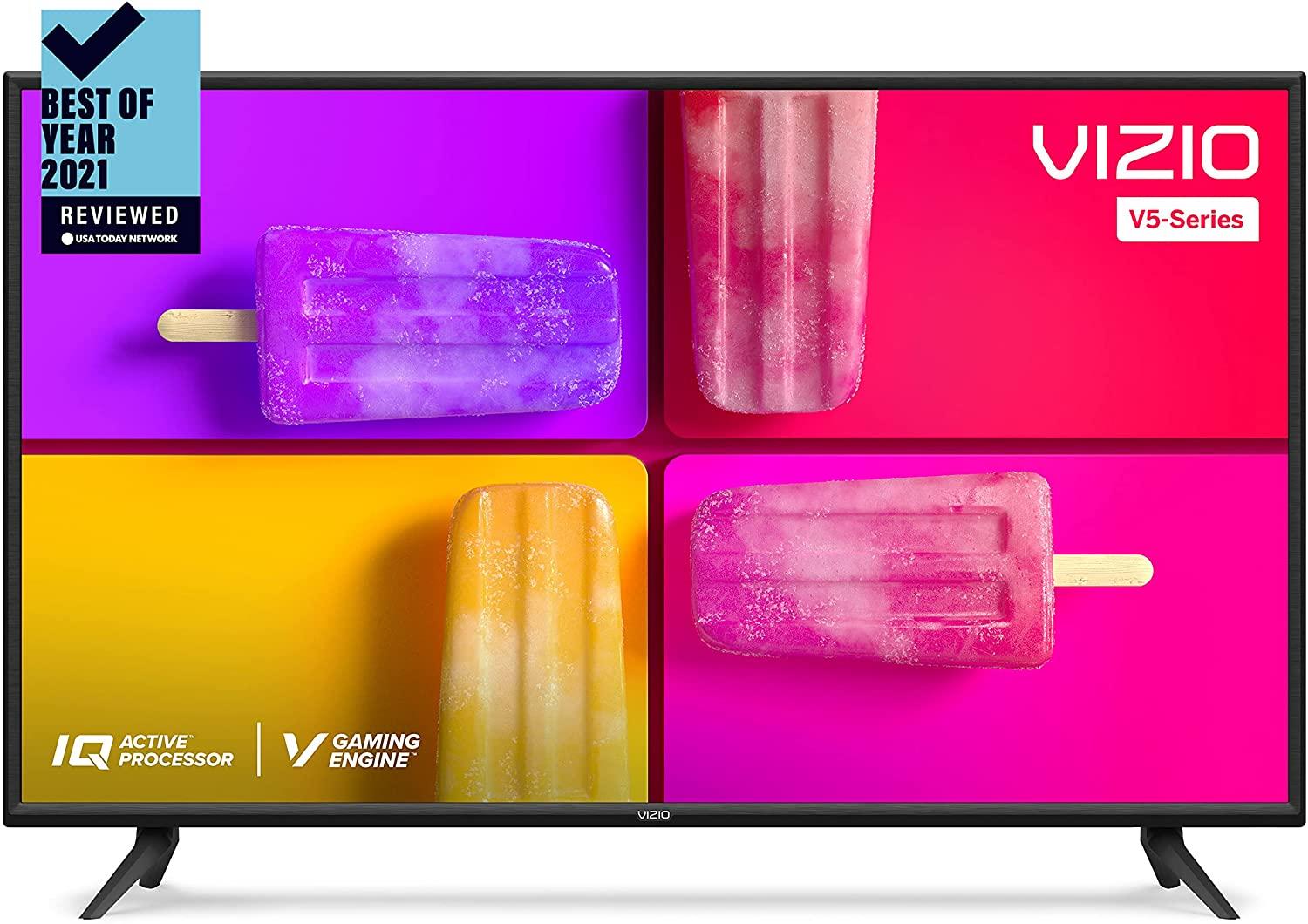 55in Vizio V555-J01 Smart TV for $384 Shipped