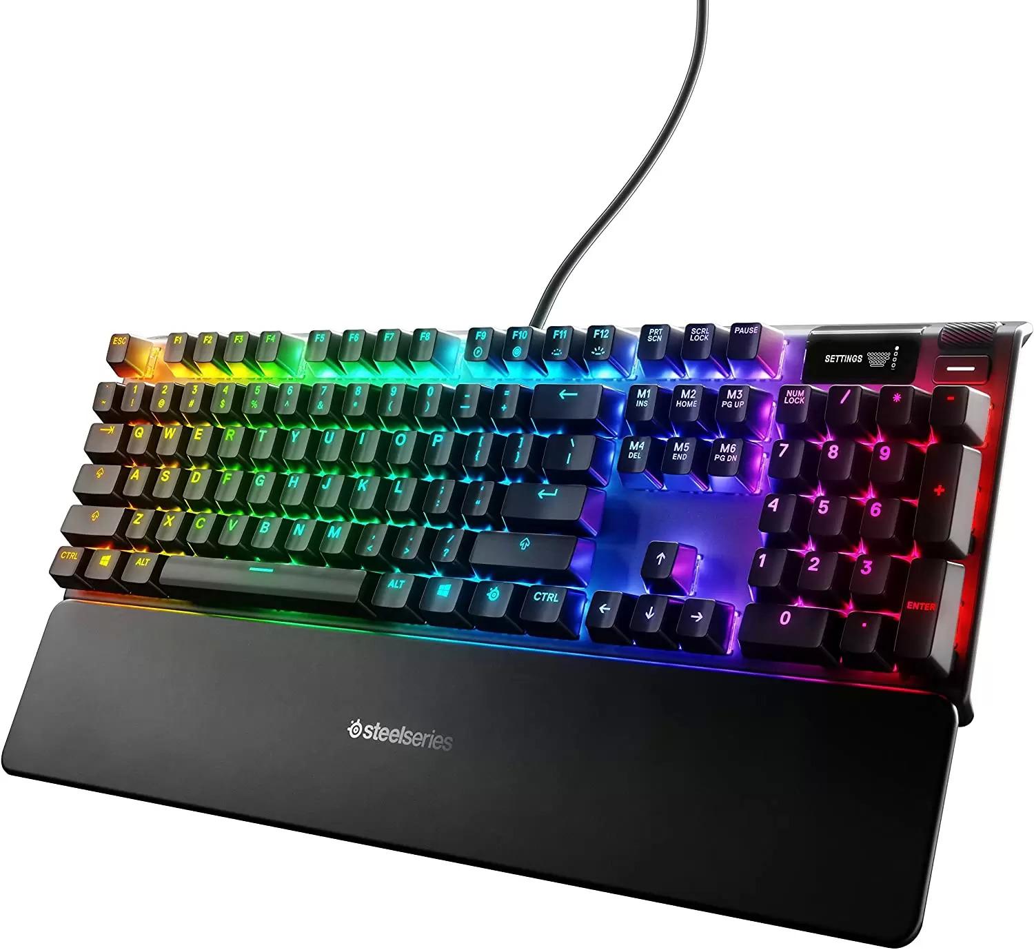 SteelSeries Apex Pro Mechanical Gaming Keyboard for $99.99 Shipped