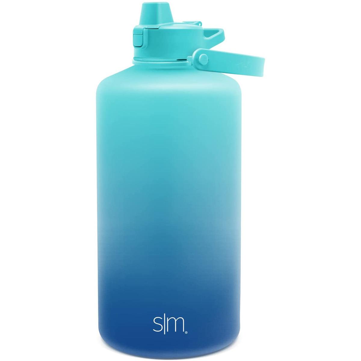 Simple Modern Tritan Water Bottle with Silicone Straw Lid for $11
