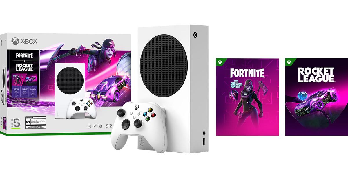512GB Microsoft Xbox Series S Fortnite & Rocket League Bundle for $264.99