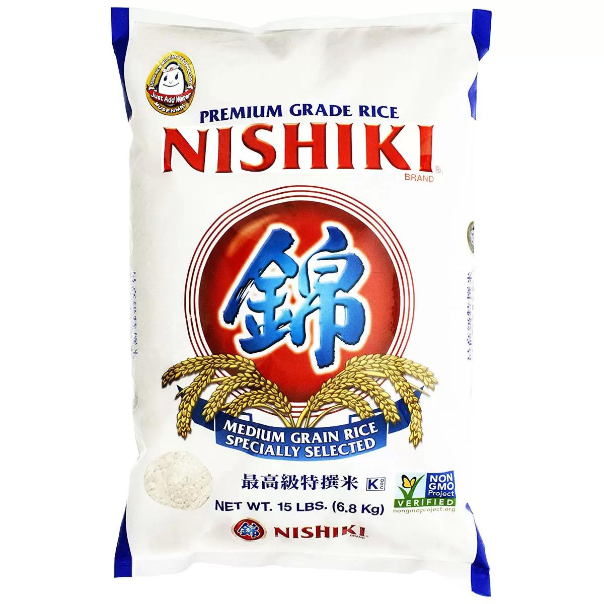 Nishiki Premium Medium Grain Rice for $12.03 Shipped