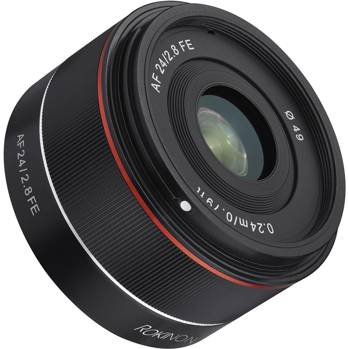 Rokinon AF 24mm f/2.8 FE Lens for Sony E for $189 Shipped