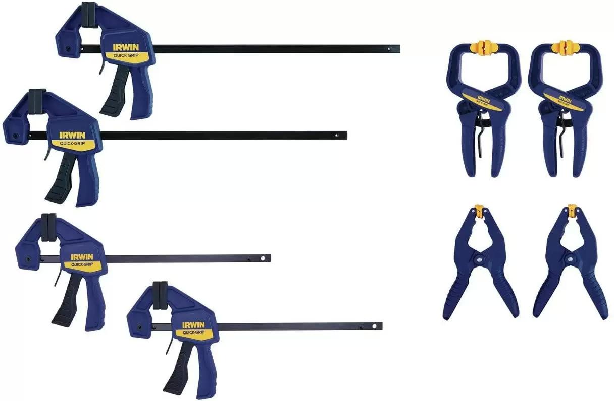 Irwin Quick Grip Clamps Set for $24.99