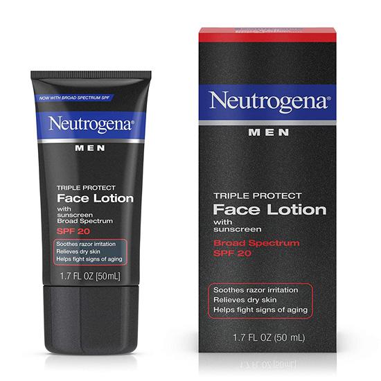Neutrogena Men\'s Triple Protect Face Lotion for $4.79