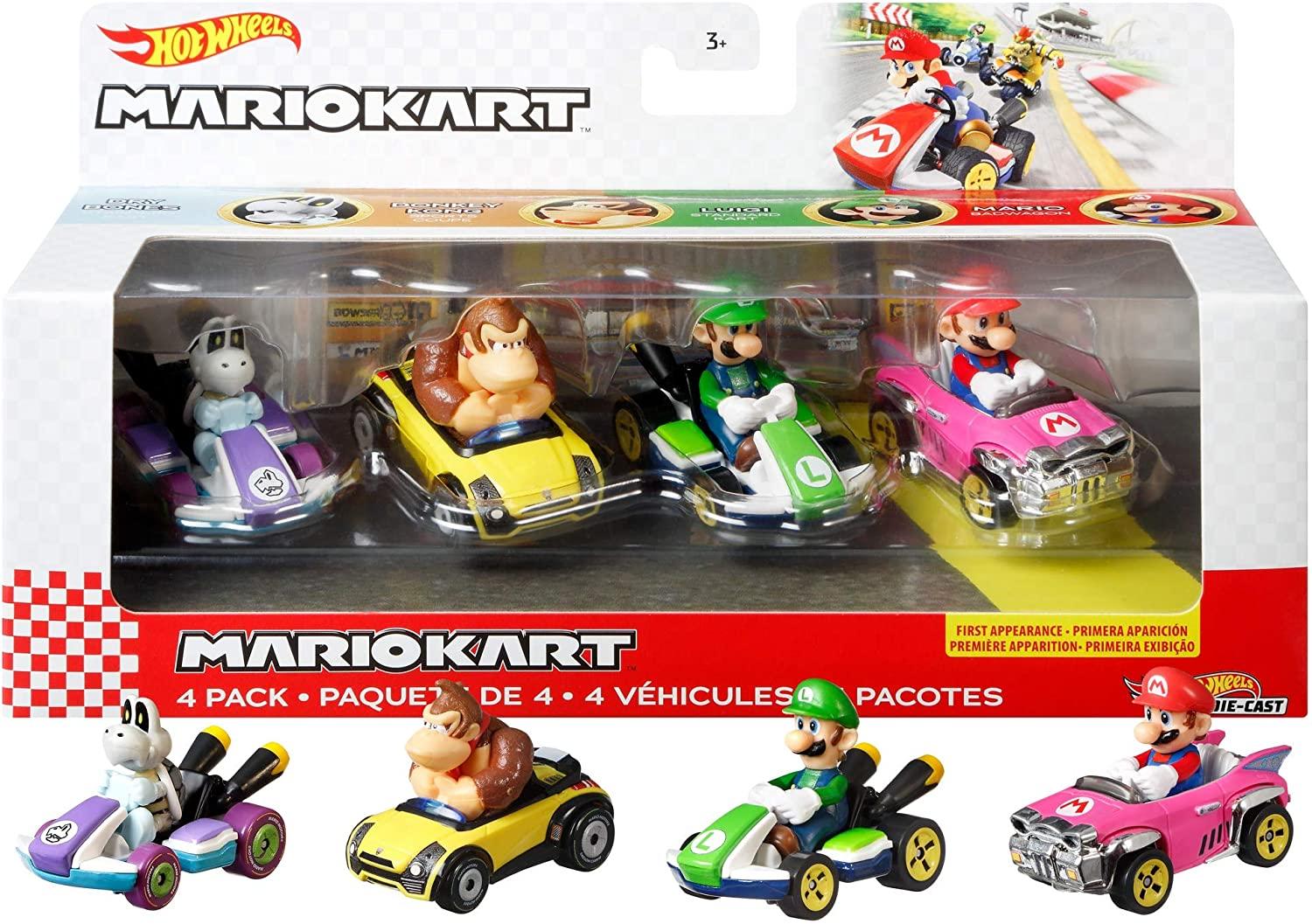 Hot Wheels Mario Kart Vehicle Set for $15.96