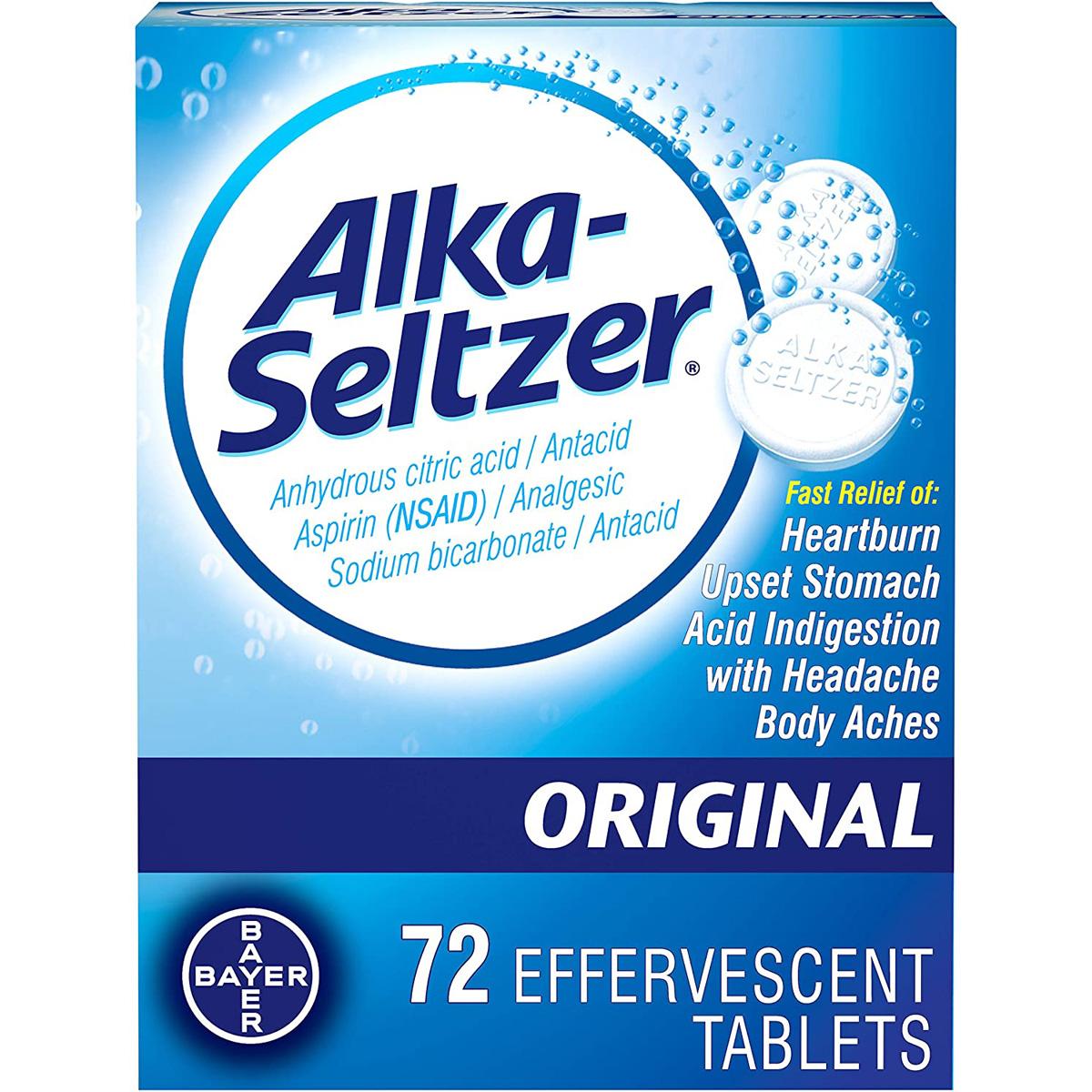 Alka-Seltzer Effervescent Tablets for $6.47 Shipped