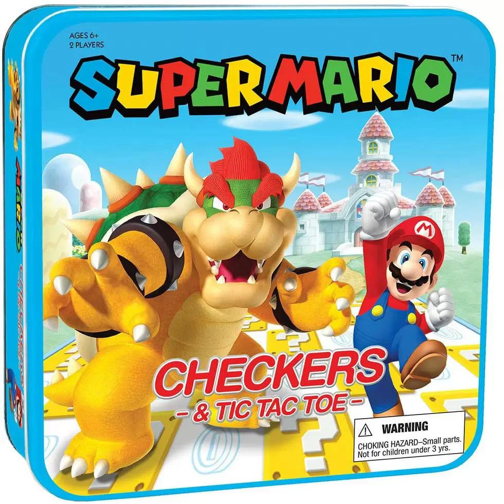 Super Mario vs Bowser Checkers Tic Tac Toe Game for $8.93