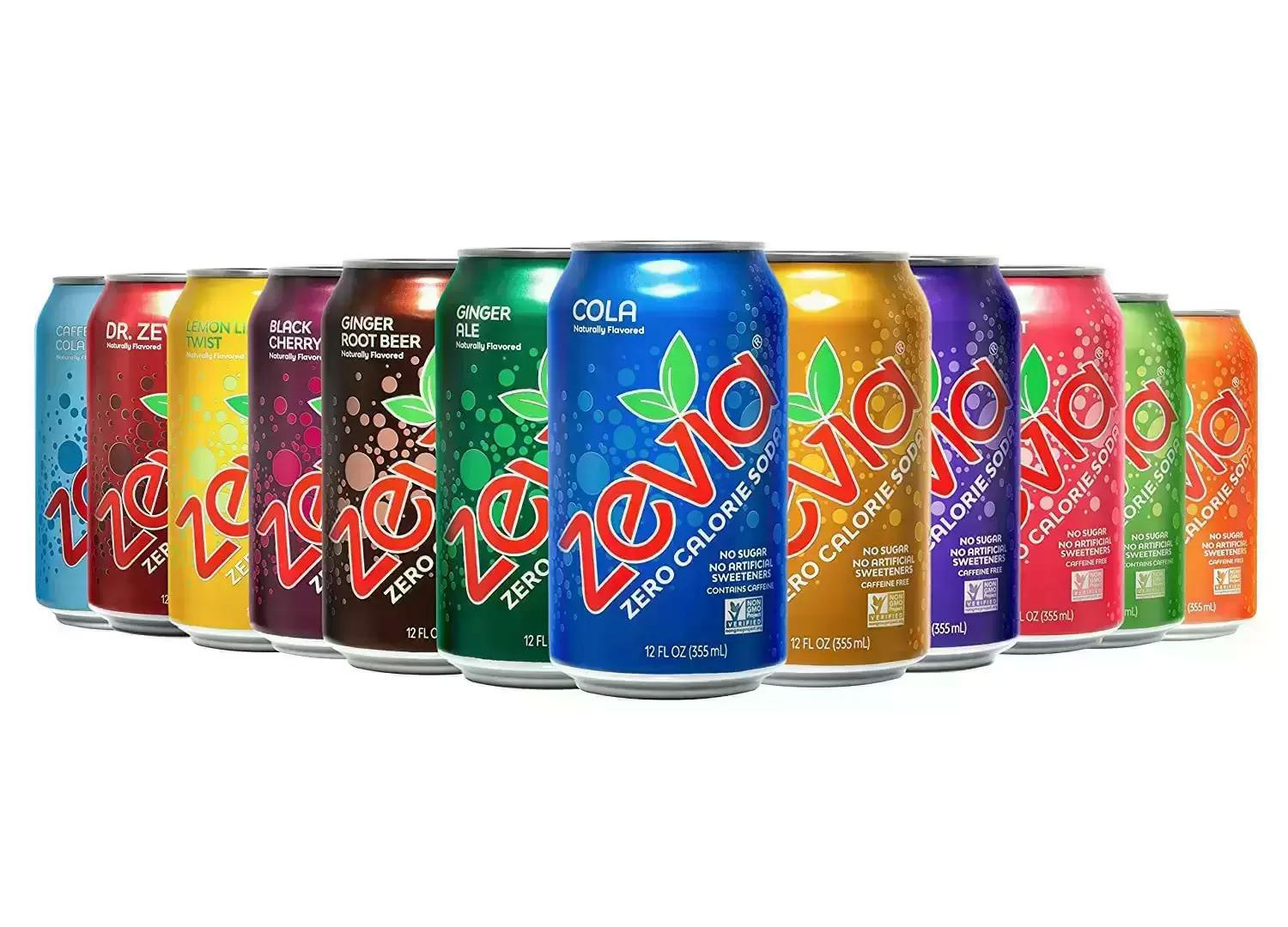 24 Zevia Zero Calorie Soda for $14.42 Shipped