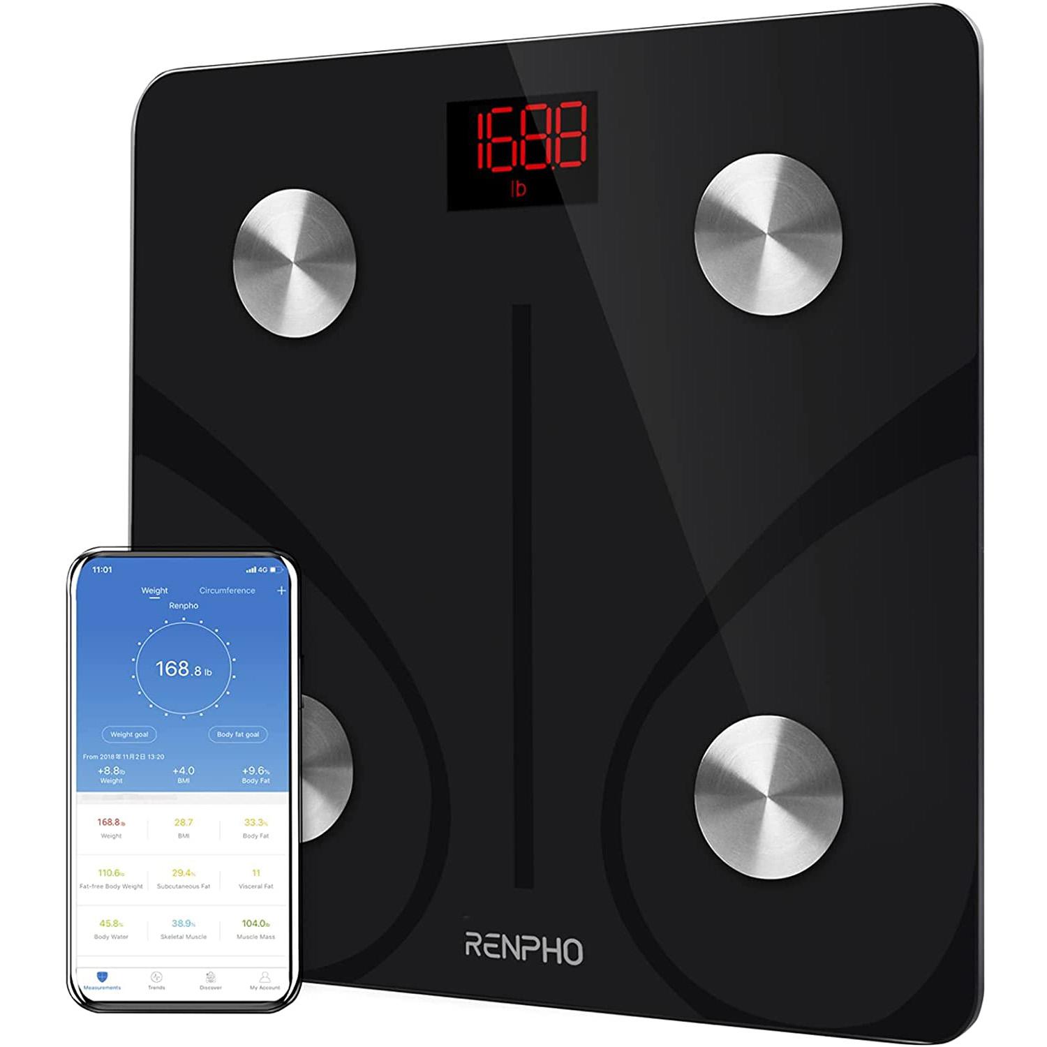 Renpho BMI Smart Digital Weight Scale for $17.49