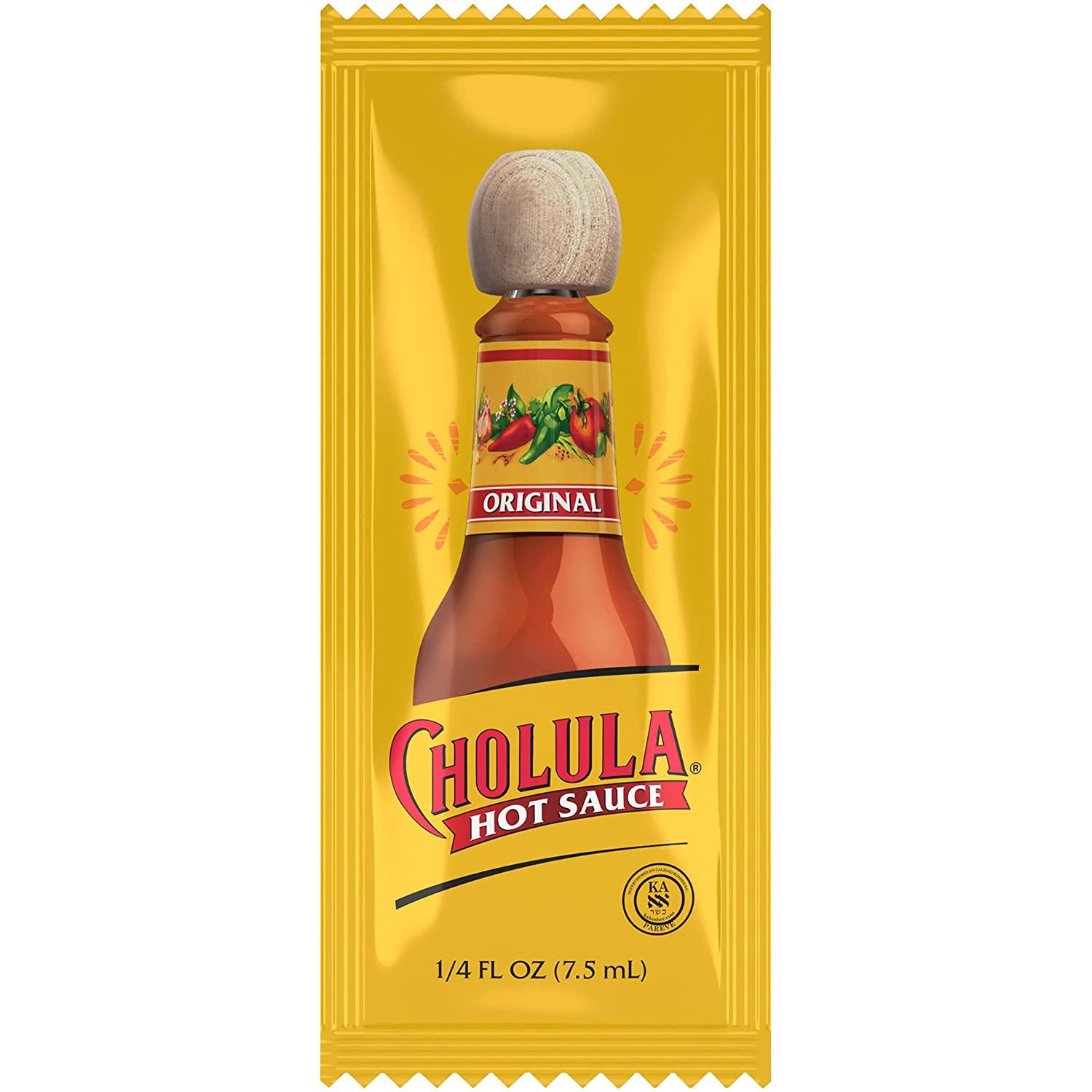 Cholula Original Hot Sauce Packets for $9.61 Shipped
