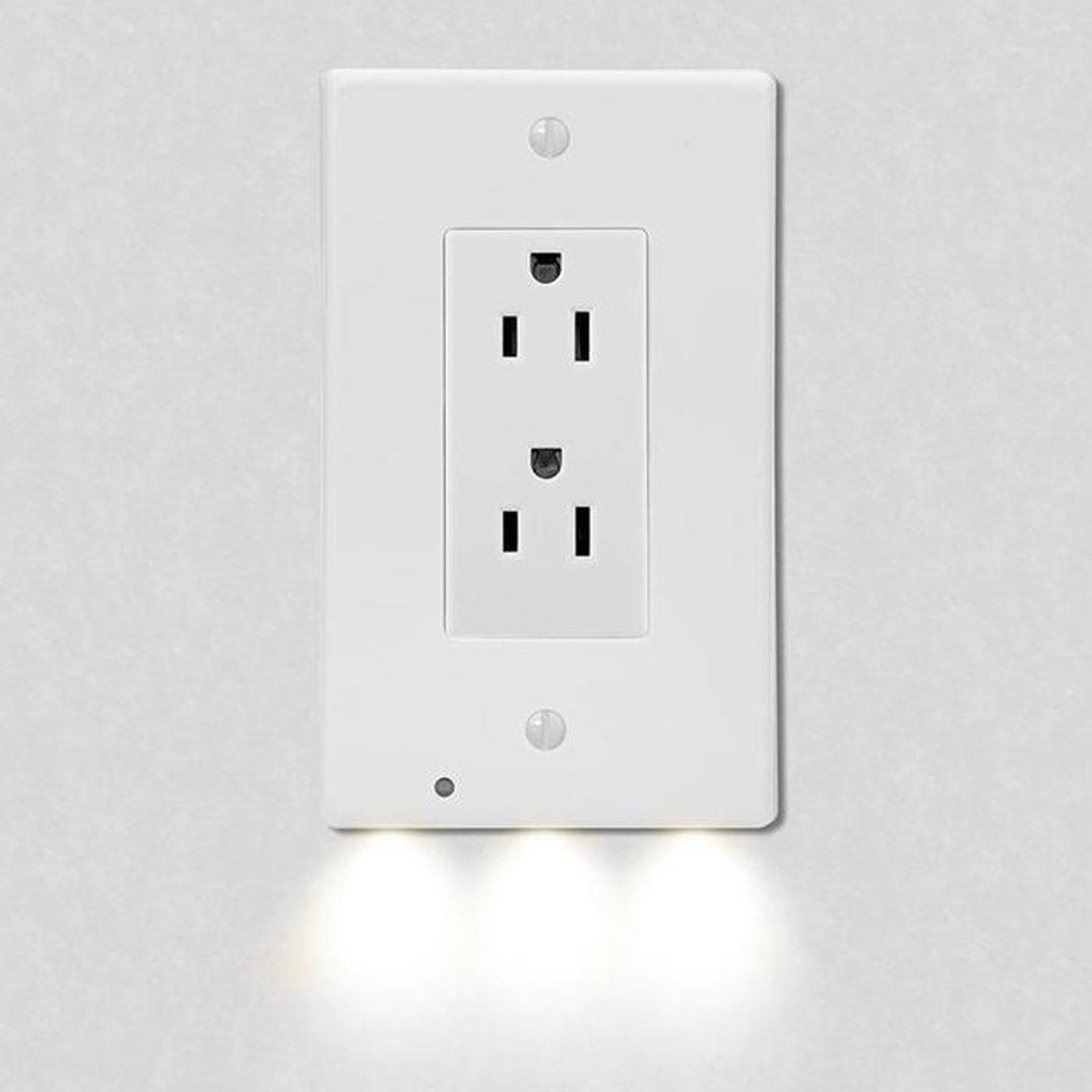 5 Outlet Cover With Built In LED Night Lights for $12.79 Shipped