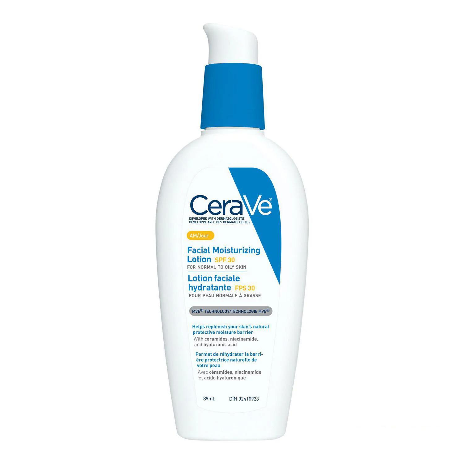 CeraVe Facial AM Moisturizing Lotion with Sunscreen for Free