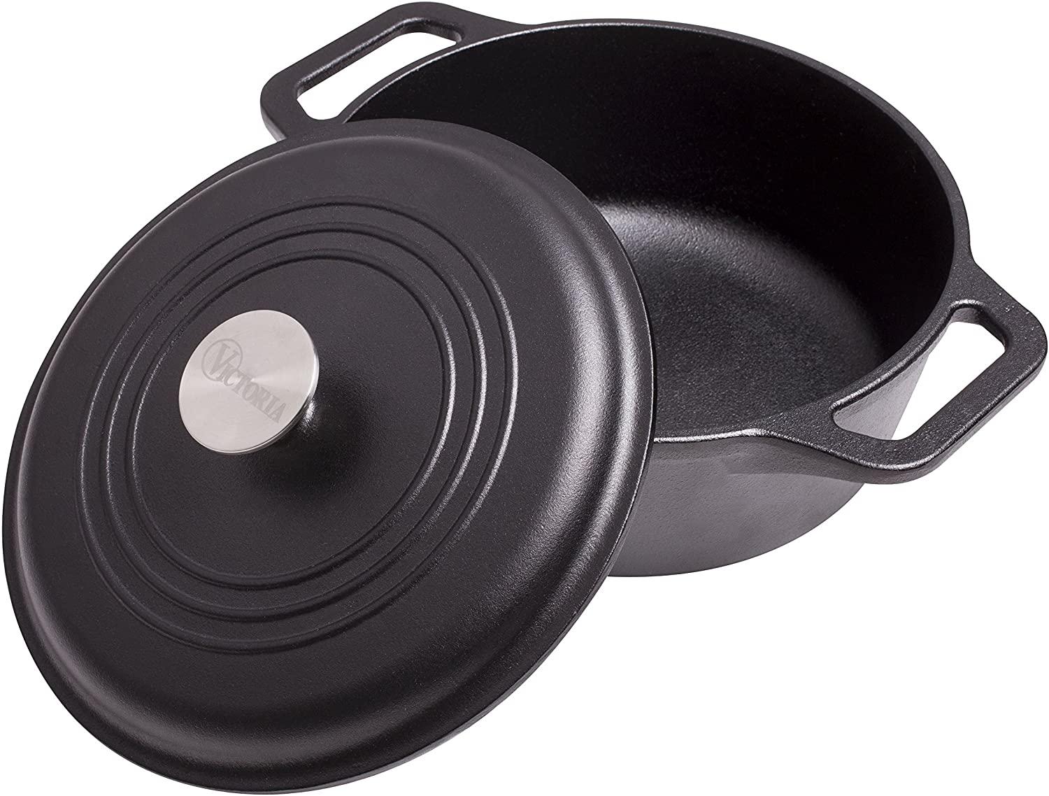 Victoria Cast Iron Dutch Oven for $27.99 Shipped