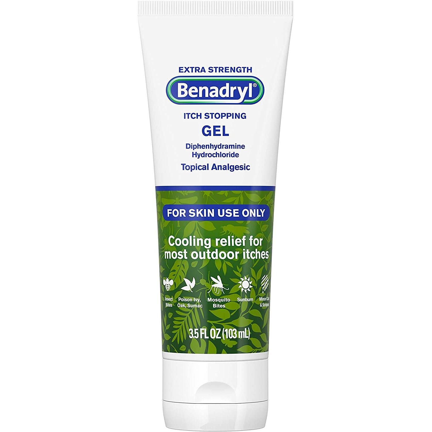 Benadryl Extra Strength Anti-Itch Gel for $3.83 Shipped