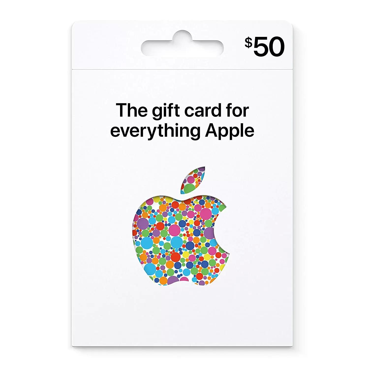 $50 Apple iTunes Gift Card for $45.03