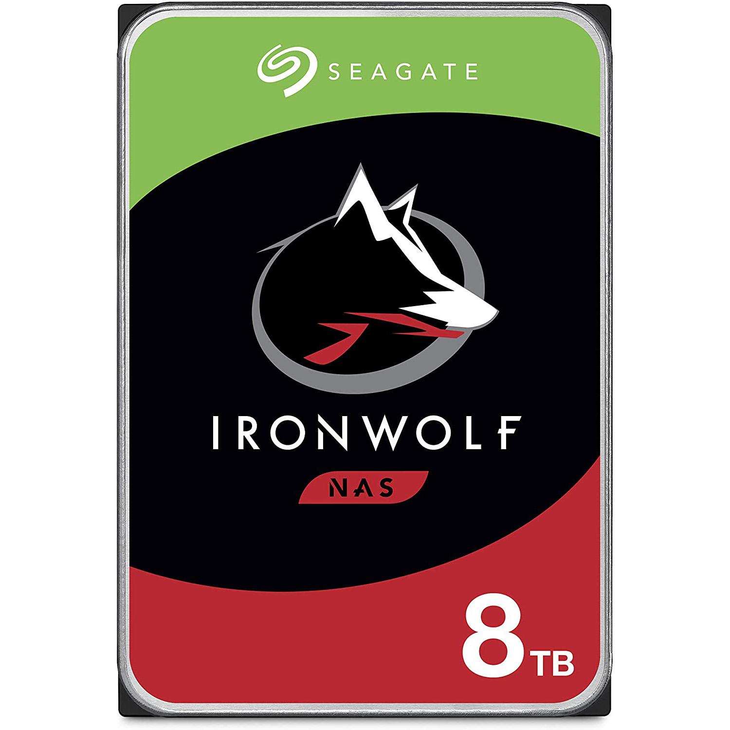 8TB Seagate IronWolf 3.5in SATA NAS Internal Hard Drive for $179.99 Shipped