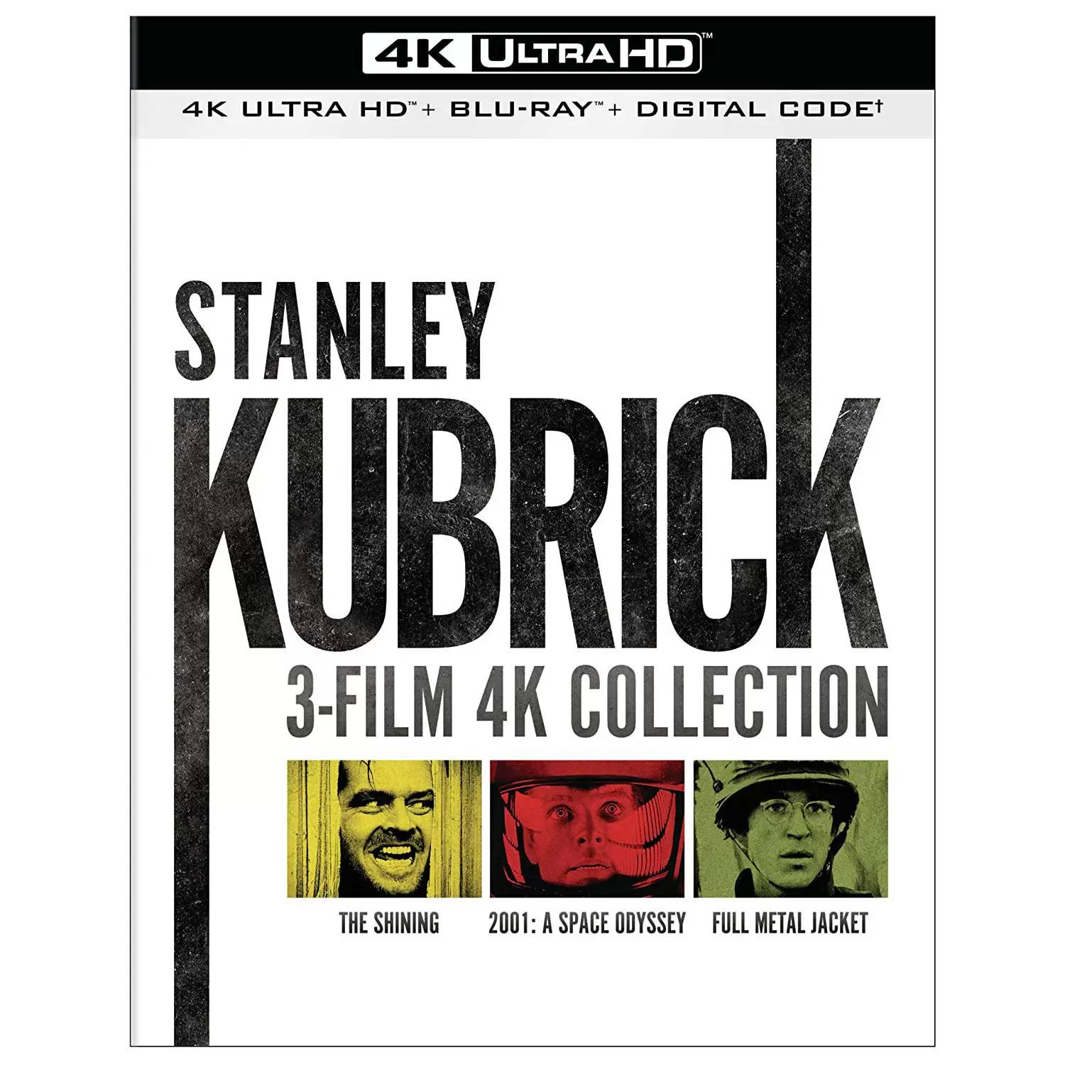 Stanley Kubrick 3-Film Collection 4K Blu-ray for $39.99 Shipped