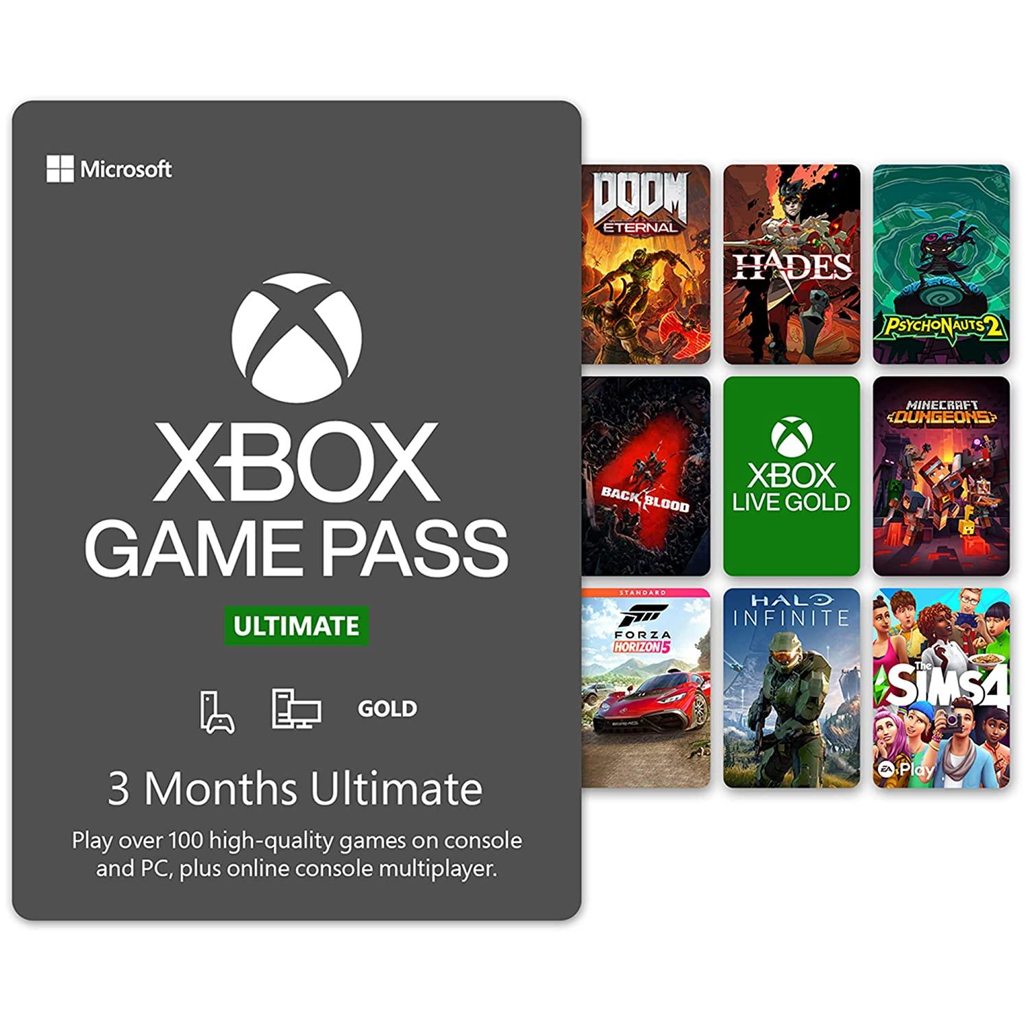 Xbox Month Game Pass Ultimate Membership for $8.59