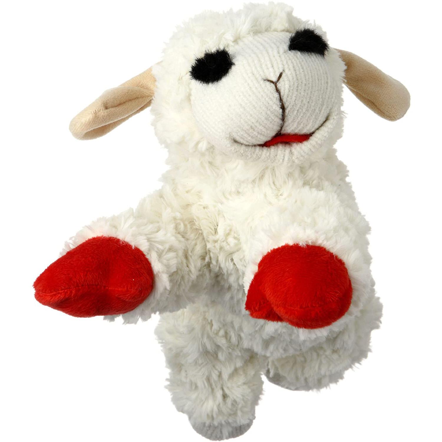 Multipet 10in Lambchop Plush Squeaker Dog Toy for $5.99 Shipped