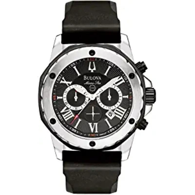 Bulova Men\'s Marine Star Chronograph Strap Watch for $135.32 Shipped