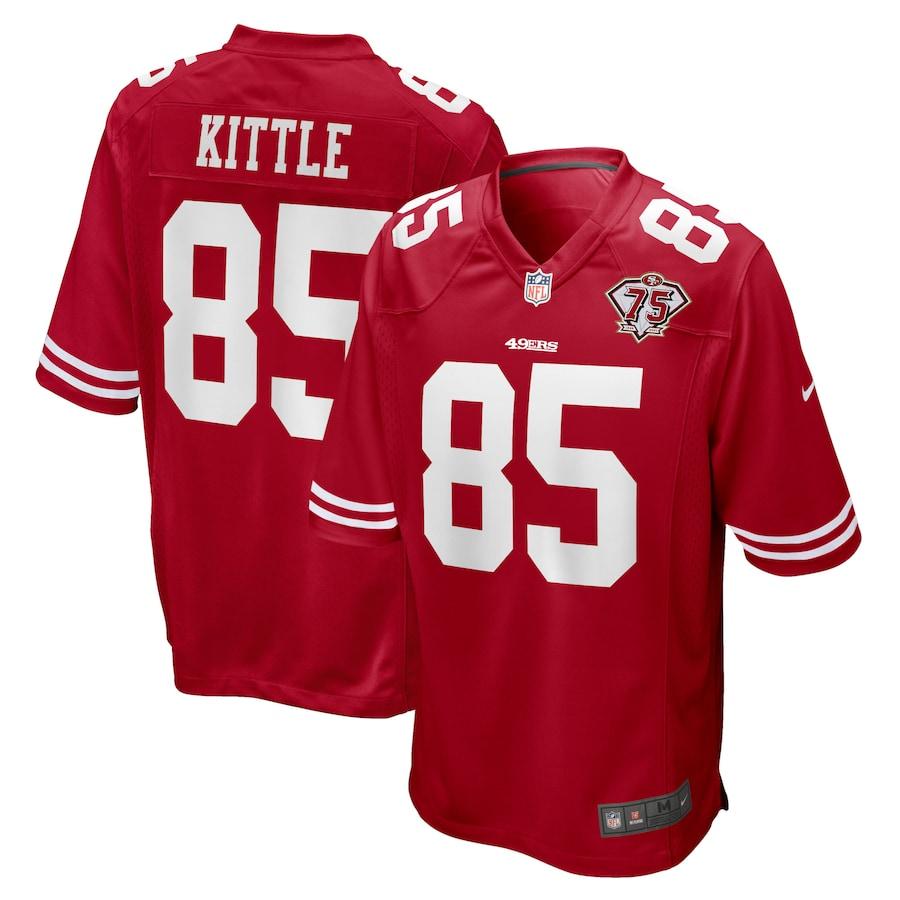 San Francisco 49ers George Kittle Nike Scarlet Jersey for $55.99 Shipped