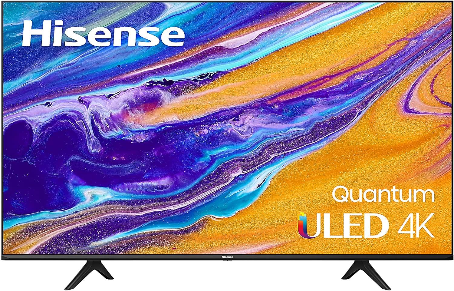 65in Hisense U6G ULED 4K UHD Smart Android TV With 100 GC Deals