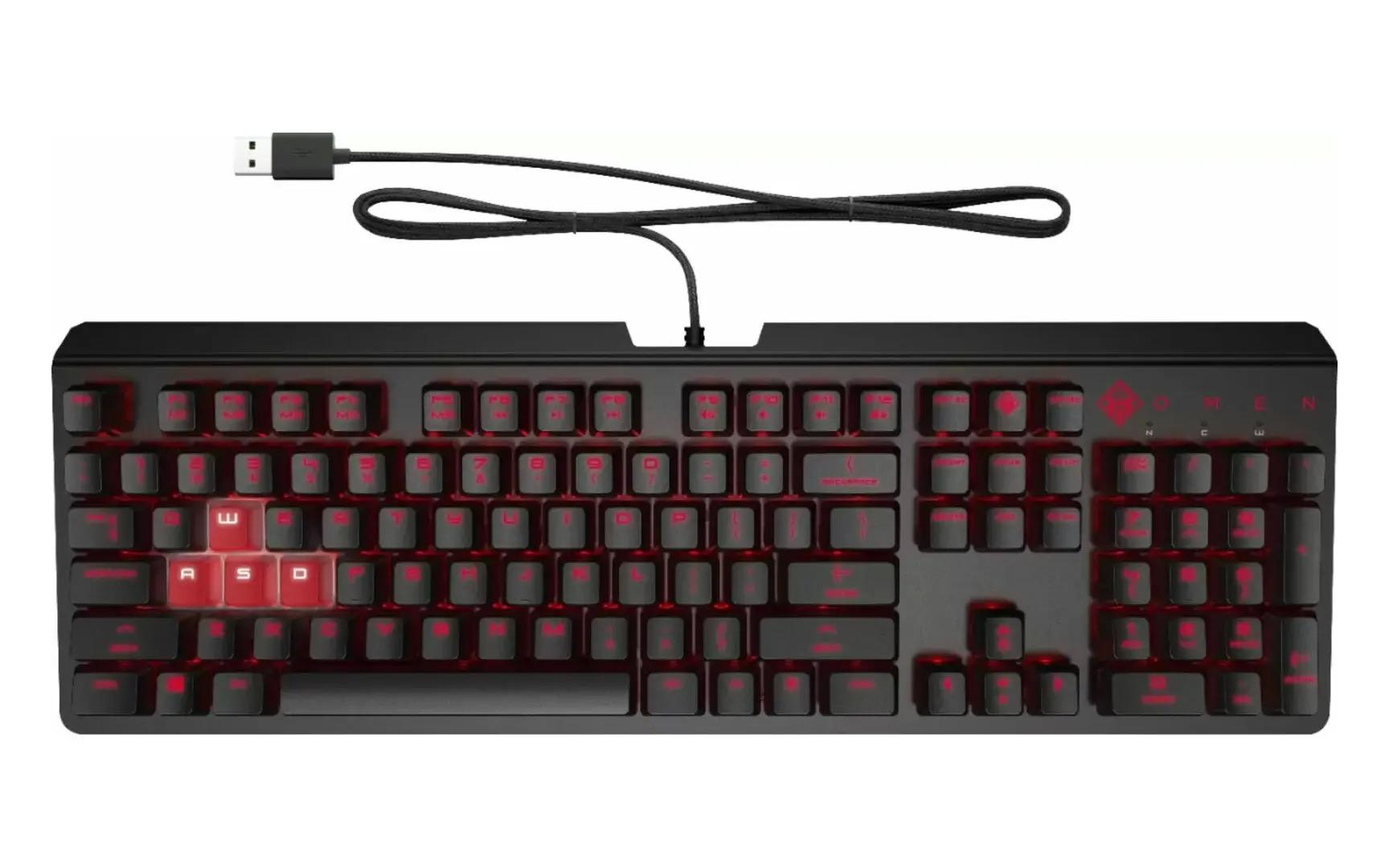 HP OMEN Encoder Full-size Cherry MX Red Mechanical Keyboard for $39.99 Shipped