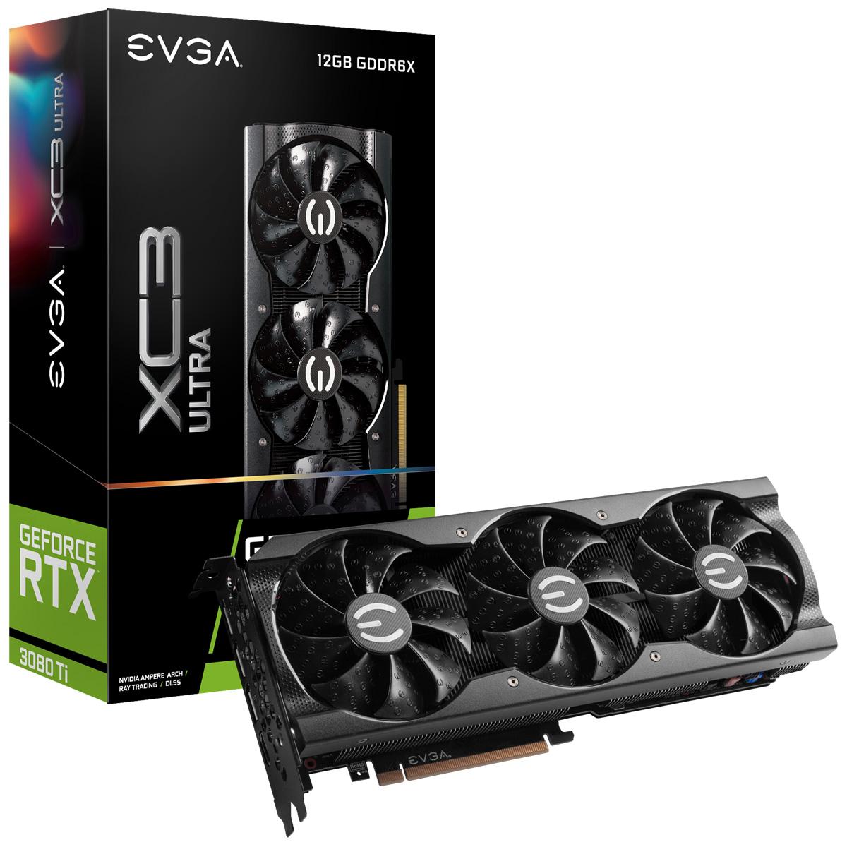 EVGA GeForce RTX 3080 Ti XC3 Gaming Graphics Card for $1329.99 Shipped