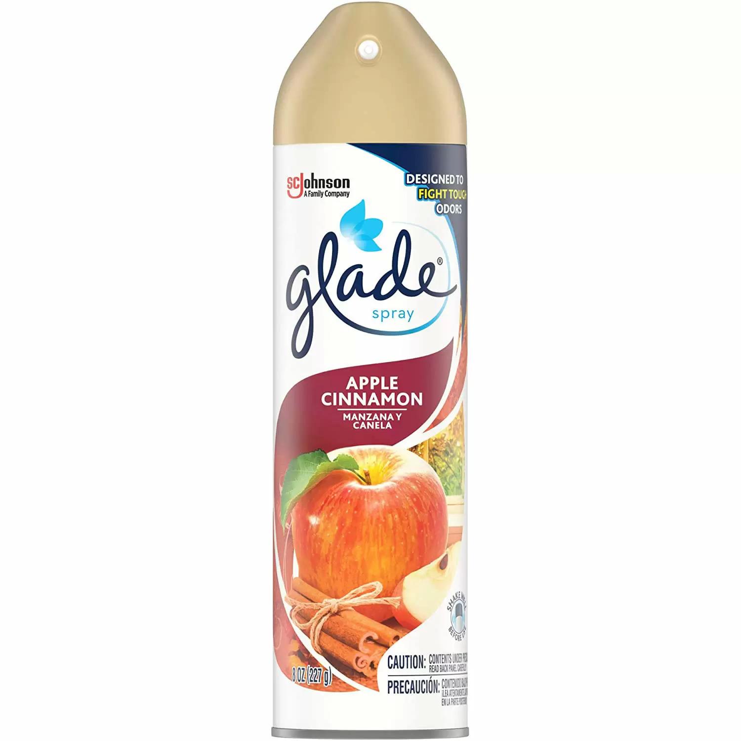 Glade Apple Cinnamon Air Freshener Room Spray for $0.99