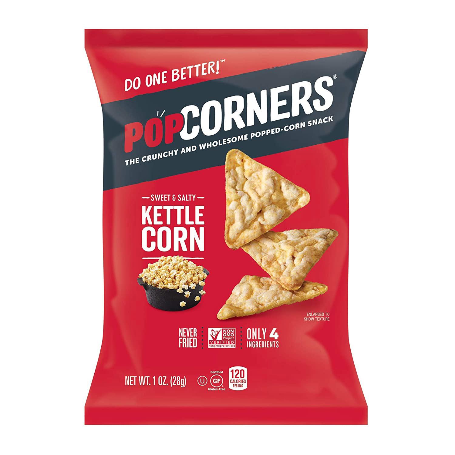 20 Popcorners Kettle Corn Snack Pack for $9.96 Shipped