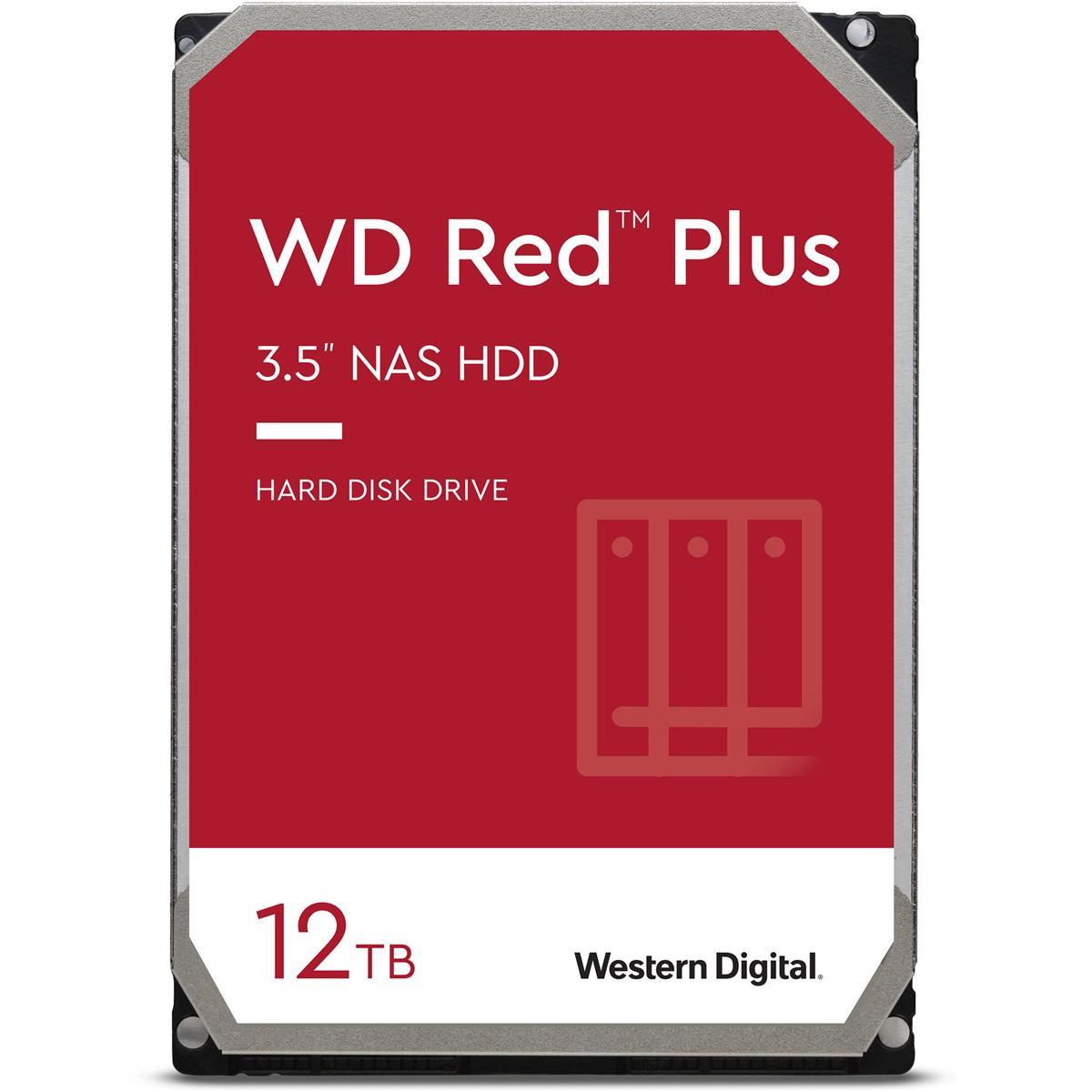 WD 6TB Red Plus 5640 RPM NAS Hard Drive for $99.99 Shipped