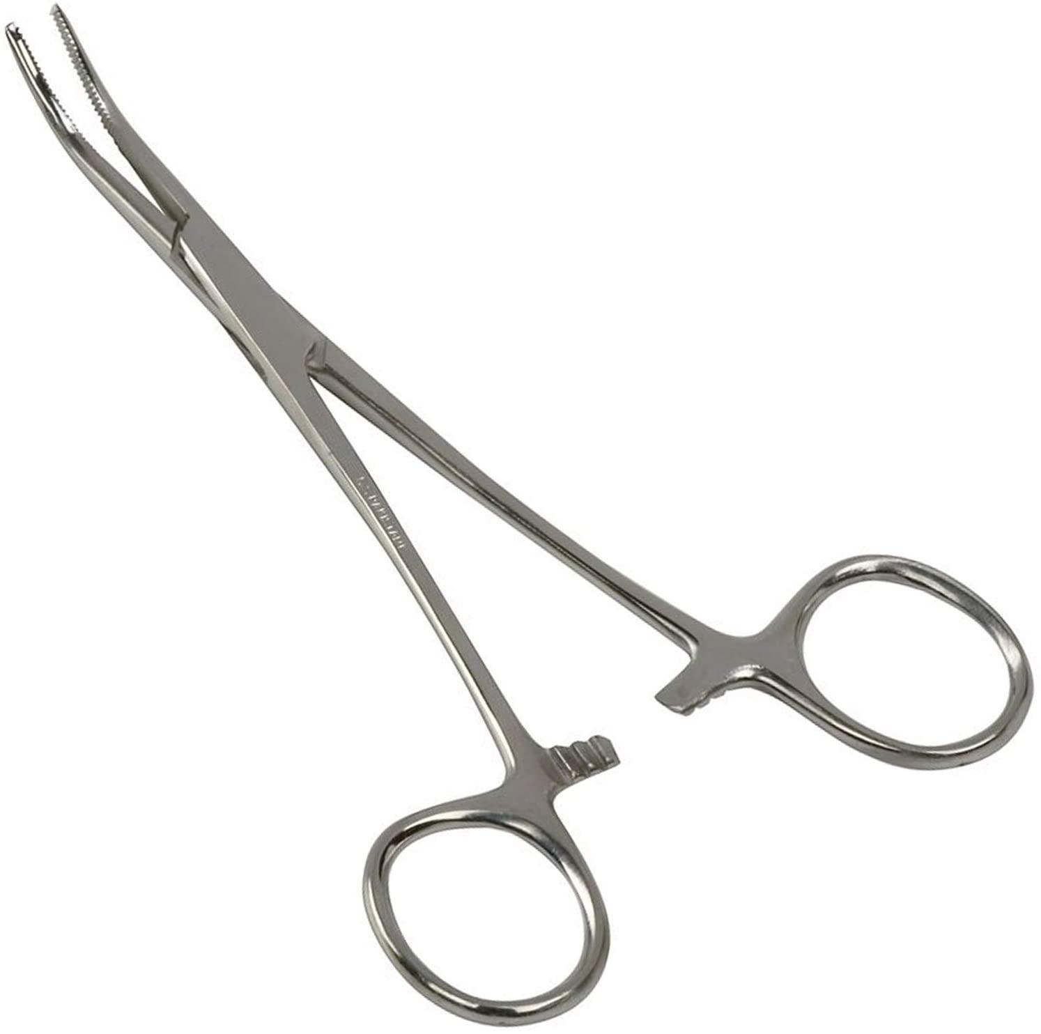 Briggs Precision Kelly Forceps Locking Tweezers Clamp for $2.87