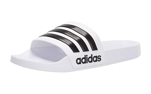 adidas Adilette Shower Slide Slippers for $15