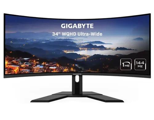 34in Gigabyte G34WQC Ultrawide Quad Curved Gaming Monitor for $299.99 Shipped