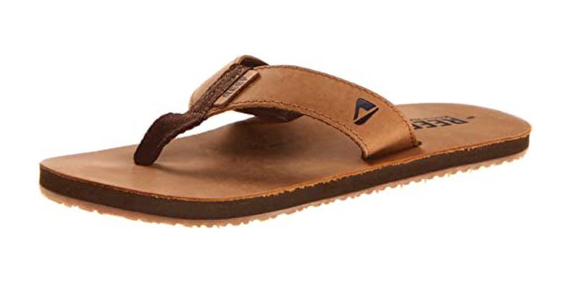 Reef Leather Smoothy Sandals for $21.97