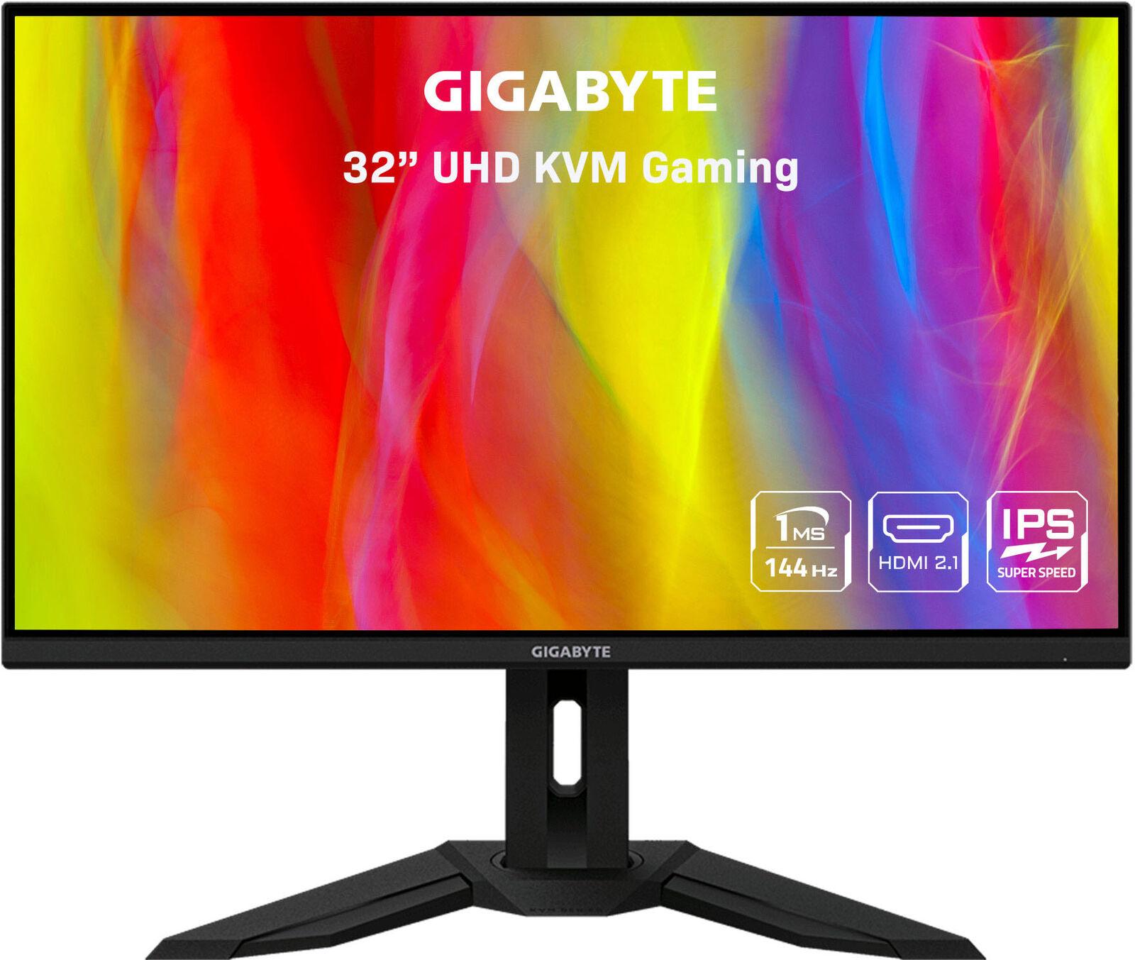 31.5in Gigabyte M32U 4K 144Hz 1ms IPS Gaming Monitor for $599.99 Shipped