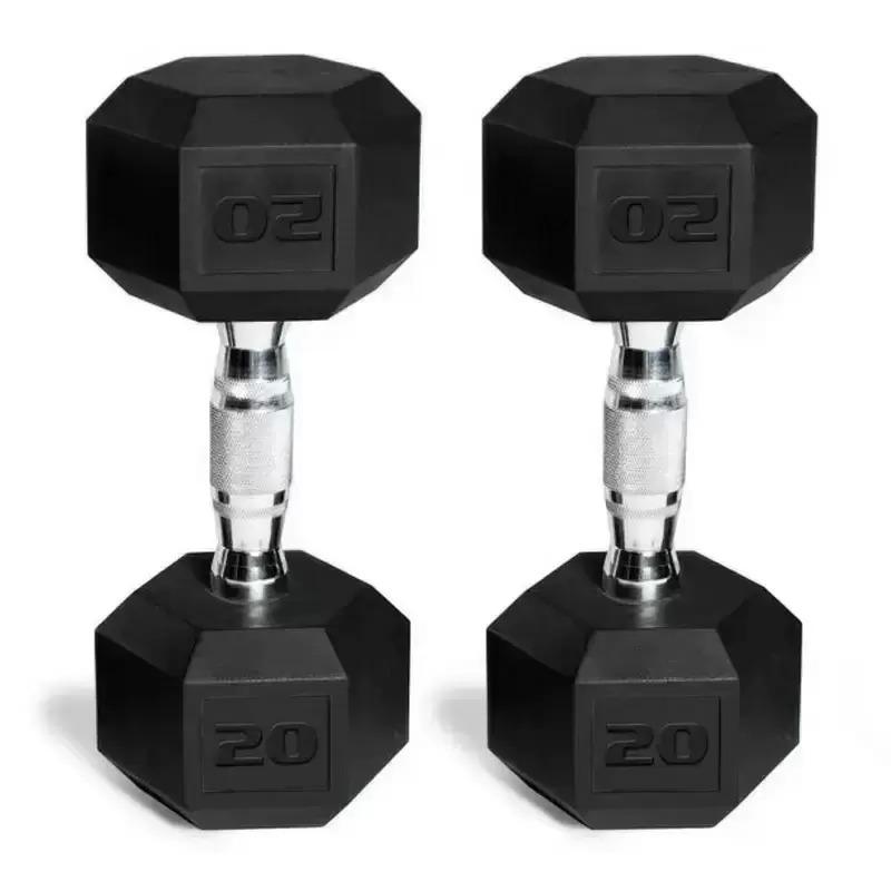 CAP Barbell Coated Hex Dumbbells Pair for $14.24