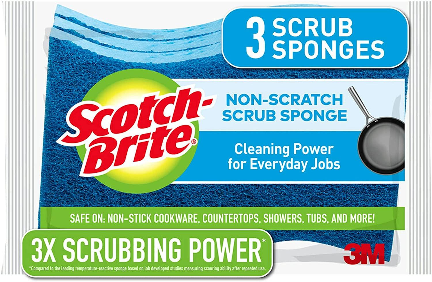 Scotch-Brite Non-Scratch Scrub Sponges for $2.81 Shipped