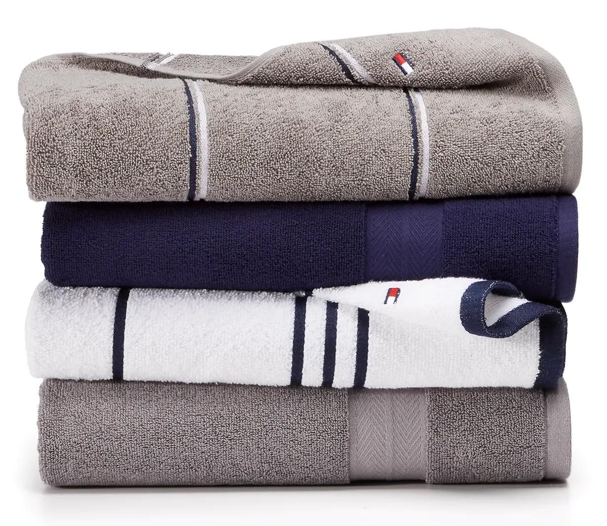 Tommy Hilfiger Modern American Cotton Bath Towel for $5.99