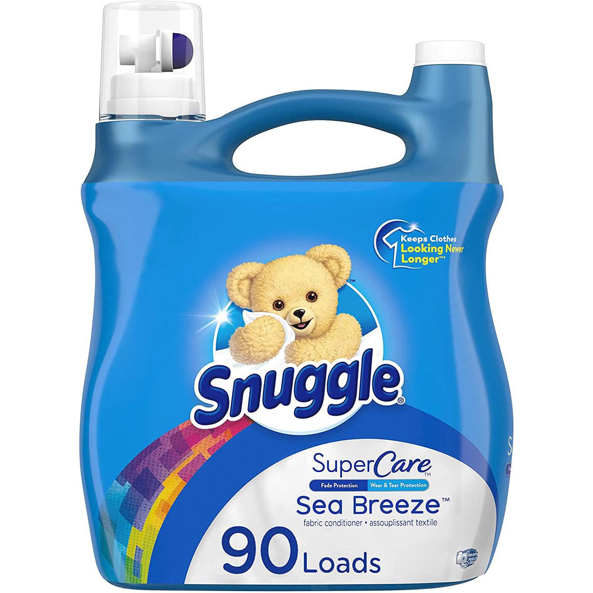 Snuggle SuperCare Liquid Fabric Softener Sea Breeze for $5.52 Shipped