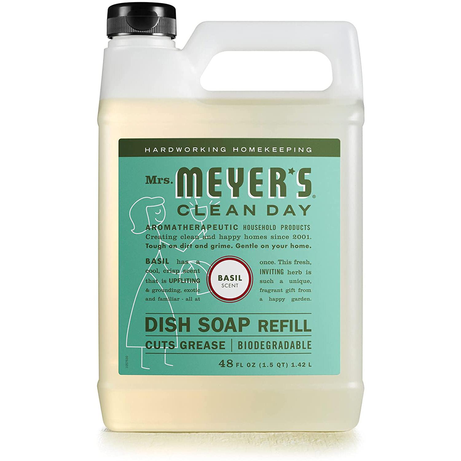 Mrs Meyer\'s Clean Day Dish Soap Refills for $6.49 Shipped