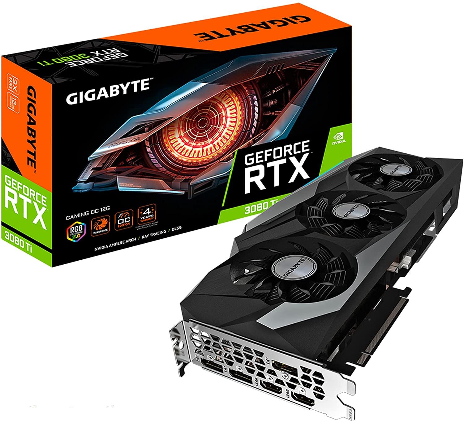 Gigabyte GeForce RTX 3080 Ti Gaming OC 12G Graphics Card for $1299.99 Shipped