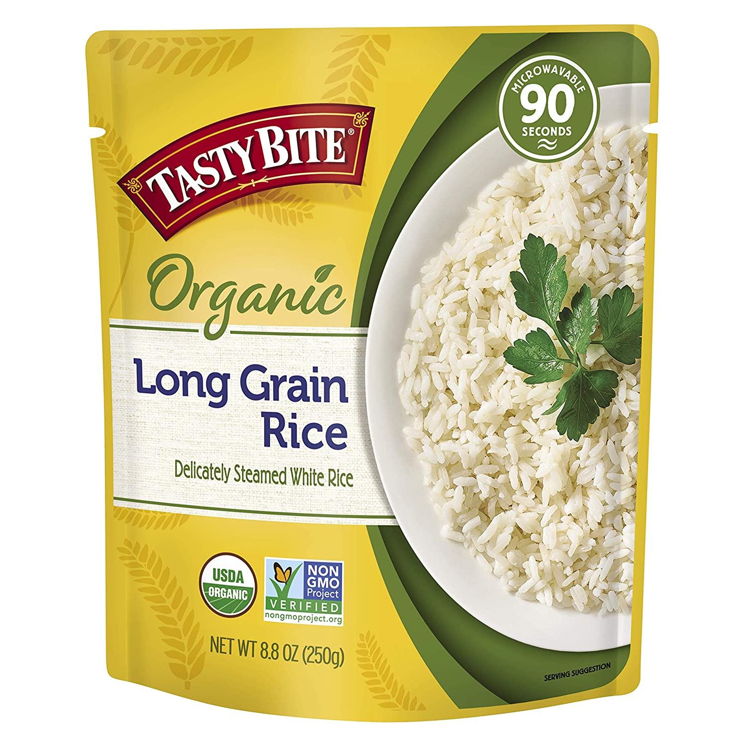 6 Tasty Bite Organic Long Grain Ready to Eat Rice for $6.65 Shipped